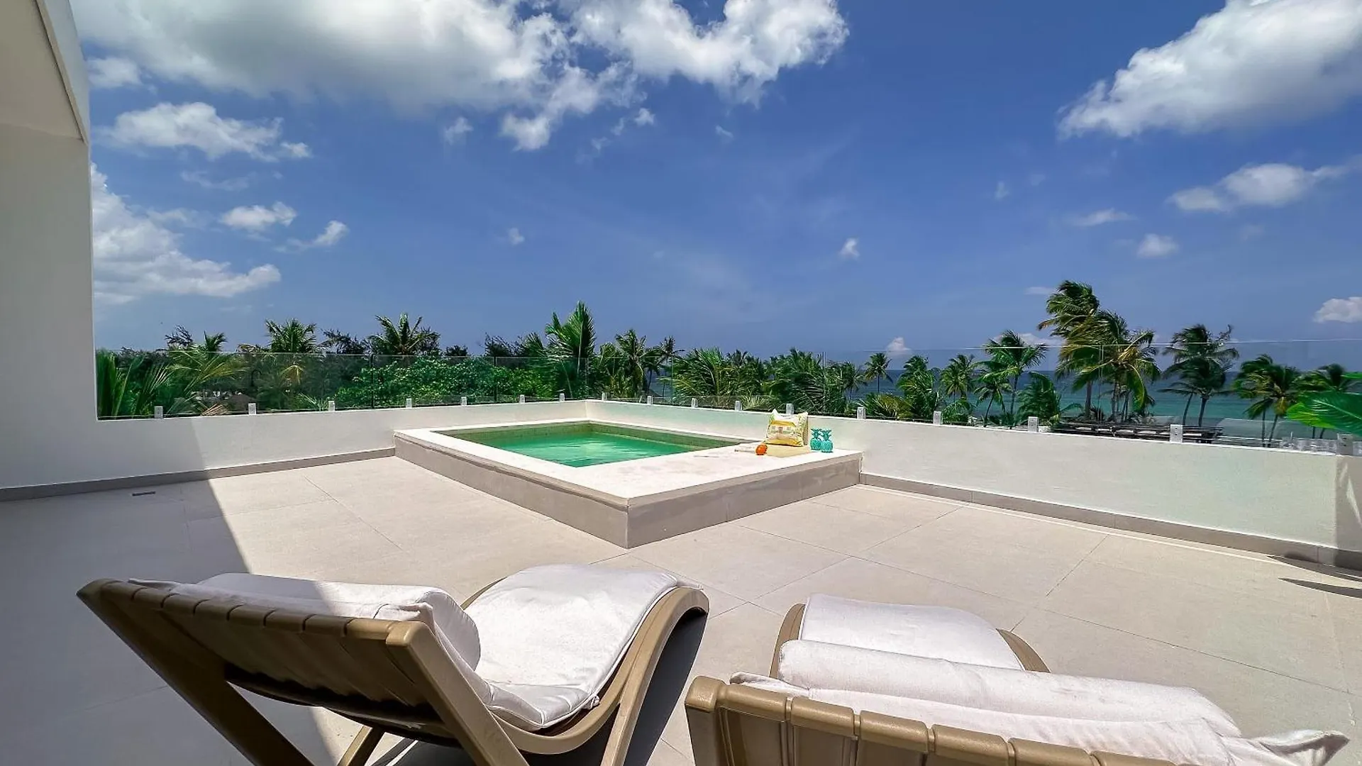 Spectacular Beach Penthouse With Ocean Views Punta Cana Dominican Republic