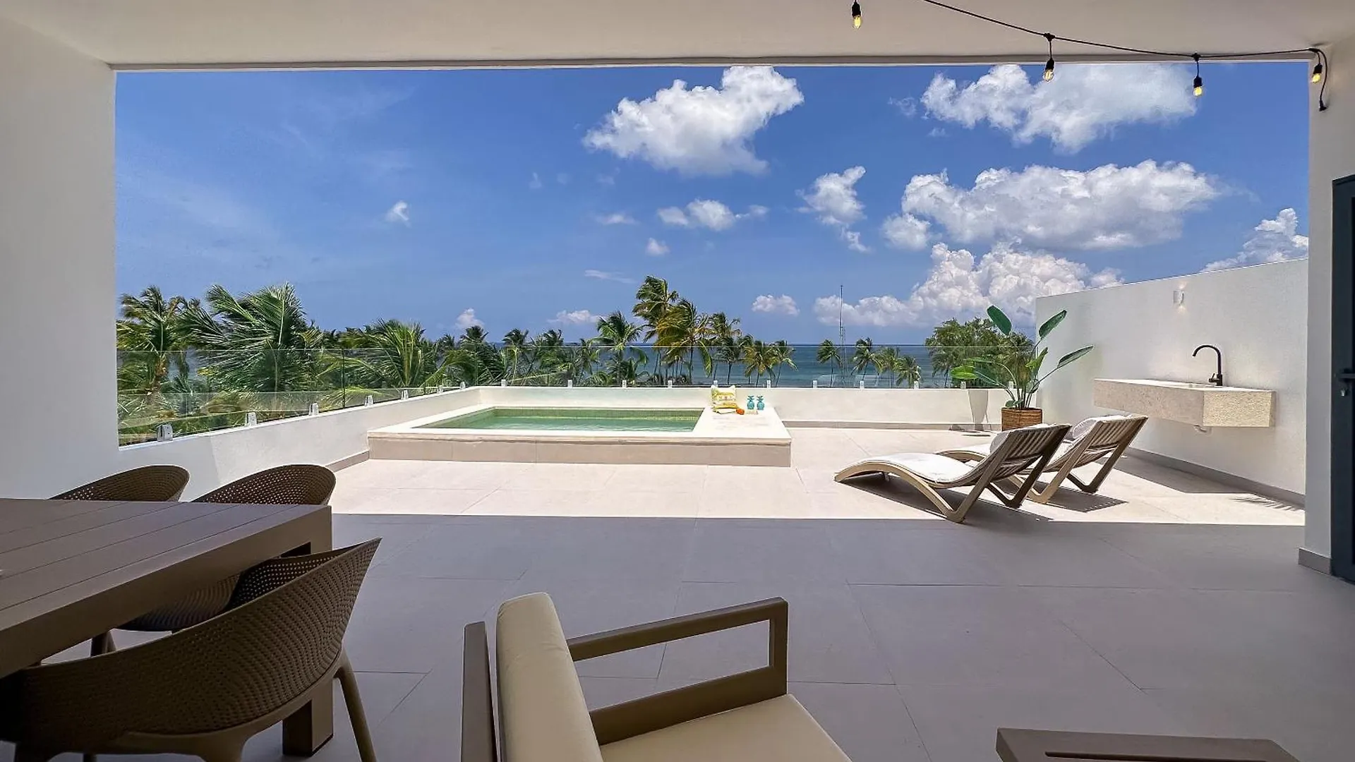 Spectacular Beach Penthouse With Ocean Views Punta Cana Apartment
